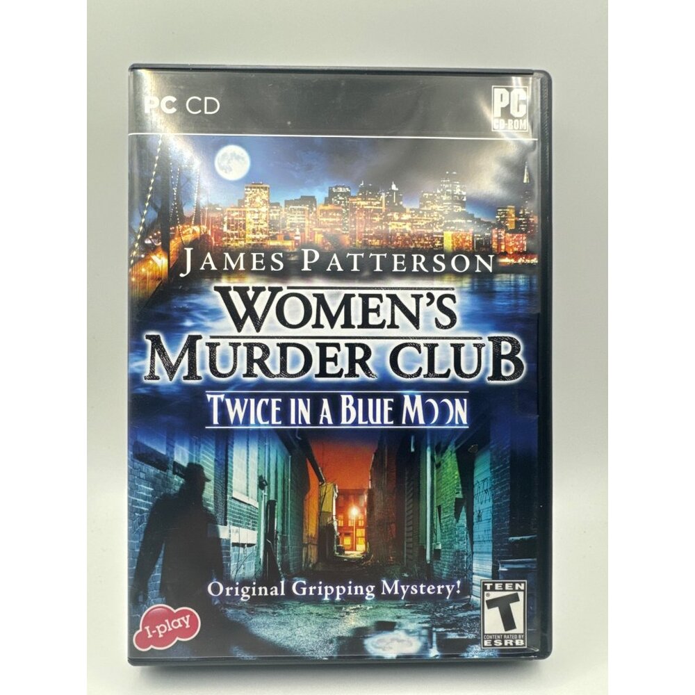 James Patterson Womens Murder Club Twice in a Blue Moon PC CD ROM Rated T